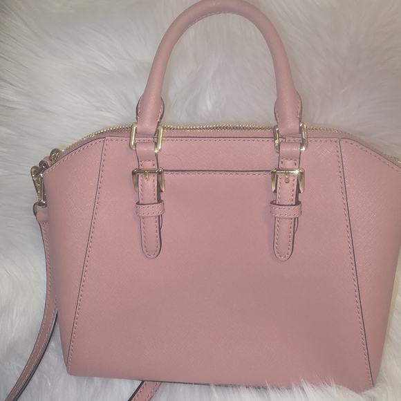 Michael Kors Pink and Wine Women's Bag - Picture 2 of 5